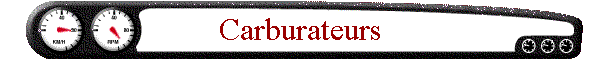 Carburateurs